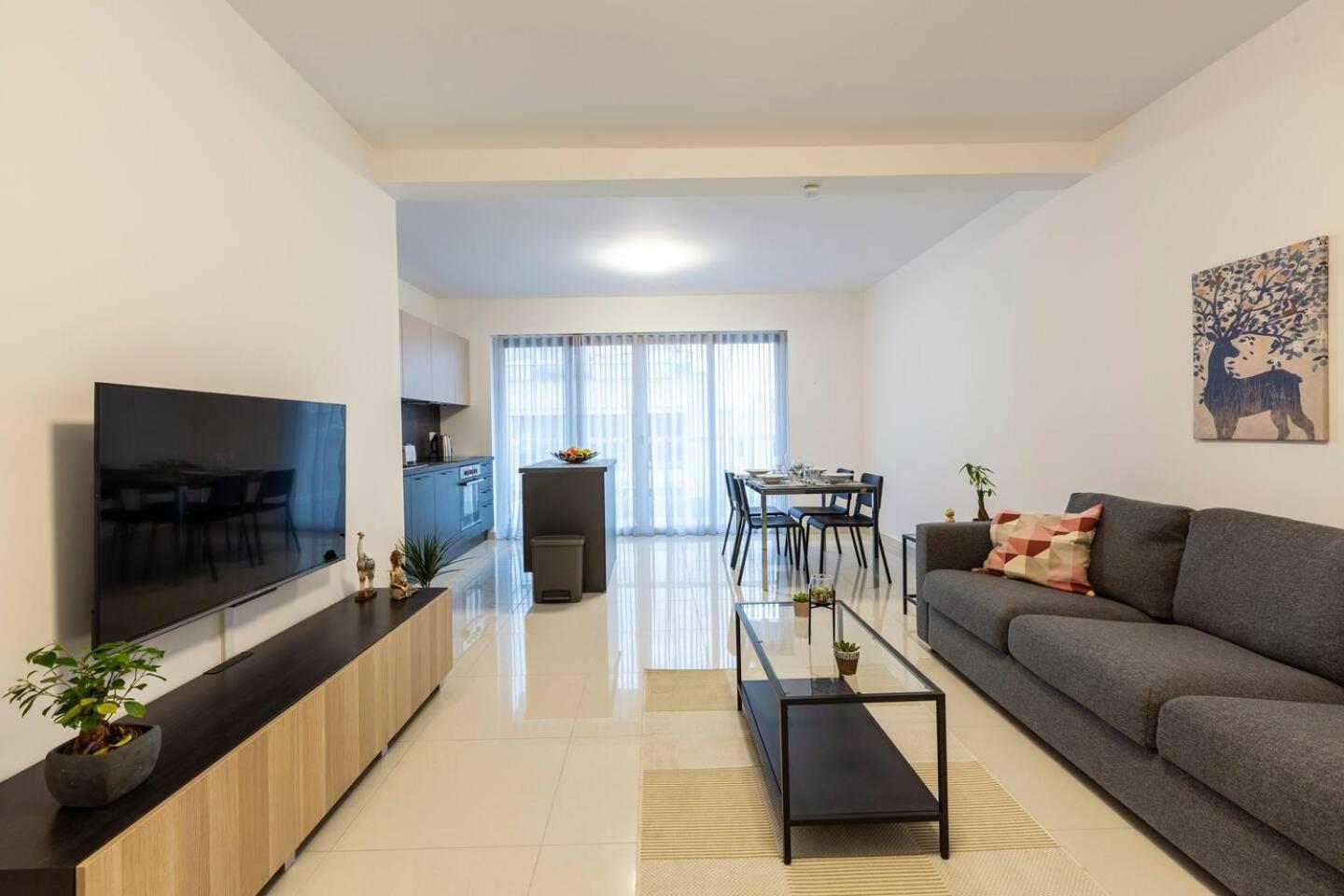 Beautiful Modern Central 2Br Apt Ta Xbiex Exteriér fotografie